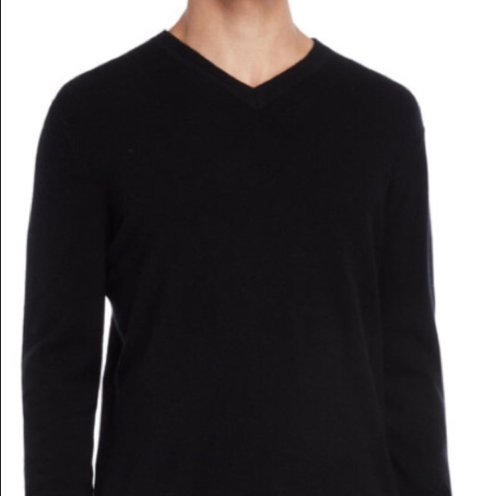 Bruno Ferraro V Neck Sweater (100% WOOL)